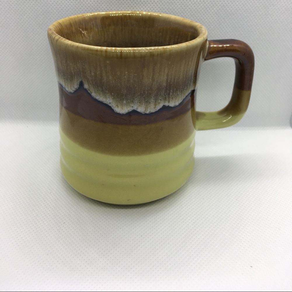 Earth Tone Ceramic Coffee Mug